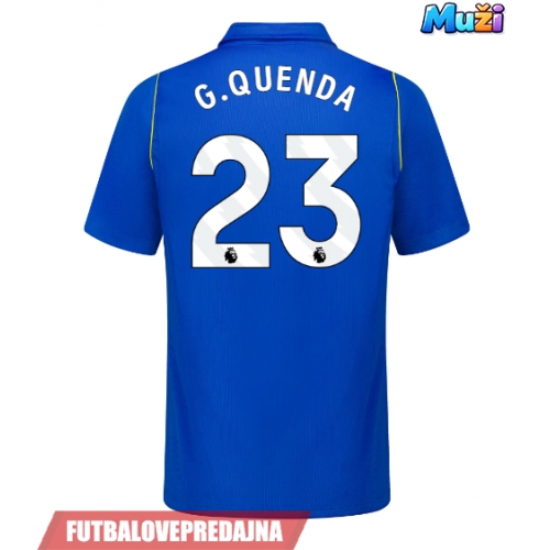 Lacne Muži Futbalové dres Chelsea Geovany Quenda #23 2026-27 Krátky Rukáv - Domáci